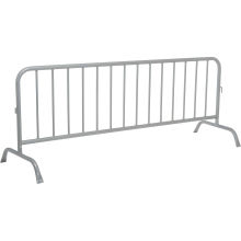 Crowd Control Temporary Guide System Galvanized Barriers Safety Fence Queue Line Orange Yellow Red Colorful